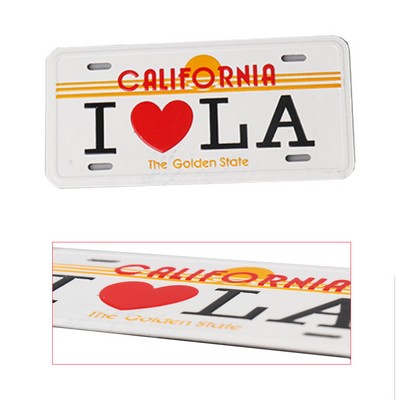 Metal Licence Plate